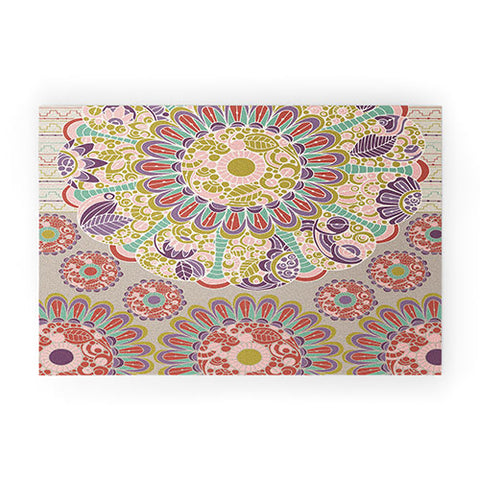 Valentina Ramos Amaranth pattern Welcome Mat