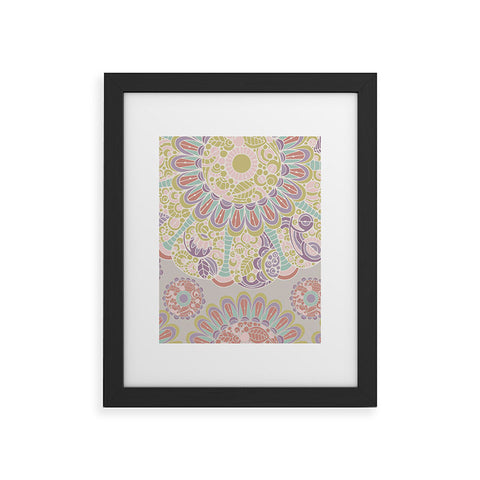 Valentina Ramos Amaranth pattern Framed Art Print
