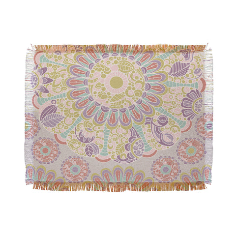 Valentina Ramos Amaranth pattern Throw Blanket