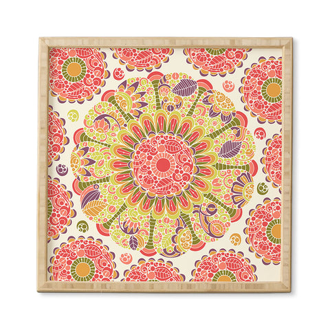 Valentina Ramos Amaranth pink Framed Wall Art