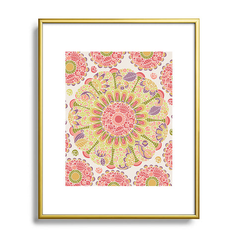 Valentina Ramos Amaranth pink Metal Framed Art Print