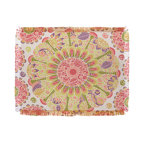 Valentina Ramos Amaranth pink Throw Blanket