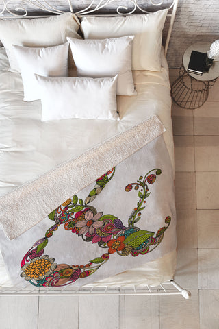 Valentina Ramos Ampersand Fleece Throw Blanket