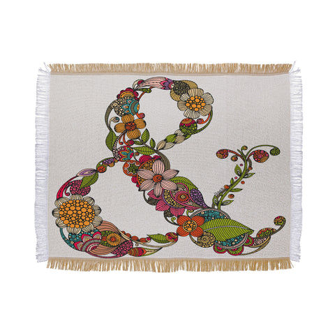 Valentina Ramos Ampersand Throw Blanket