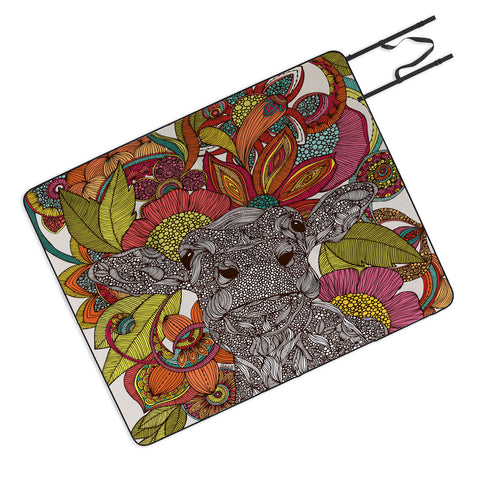 Valentina Ramos Arabella And The Flowers Picnic Blanket