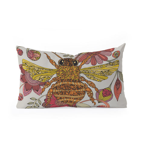 Valentina Ramos Bee Awesome Oblong Throw Pillow