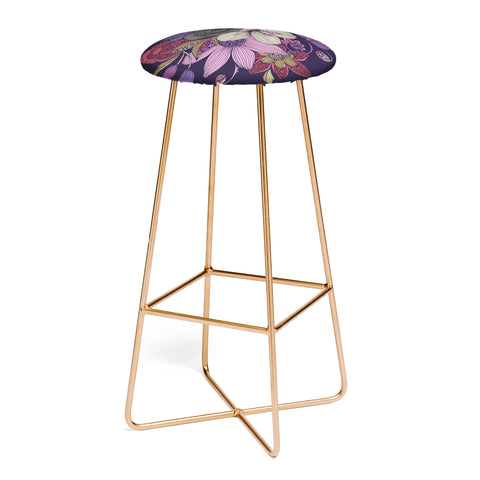 Valentina Ramos Beryl Violet Bar Stool