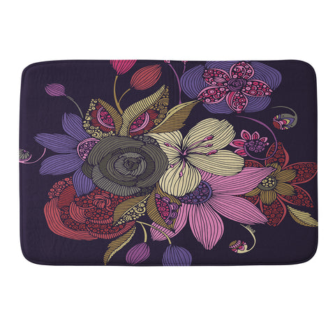Valentina Ramos Beryl Violet Memory Foam Bath Mat
