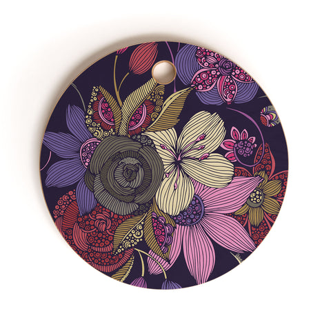 Valentina Ramos Beryl Violet Cutting Board Round