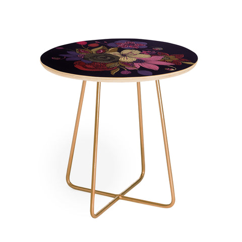 Valentina Ramos Beryl Violet Round Side Table