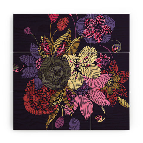 Valentina Ramos Beryl Violet Wood Wall Mural