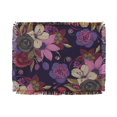 Valentina Ramos Beryl Violet Throw Blanket