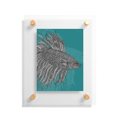 Valentina Ramos Beta Fish Floating Acrylic Print