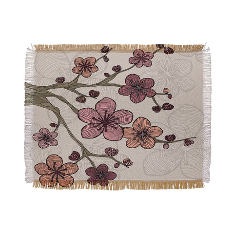Valentina Ramos Blossom Throw Blanket