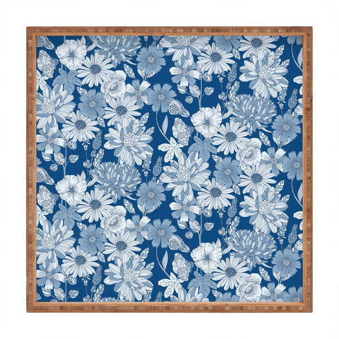 Valentina Ramos Blue Eleonor Square Tray