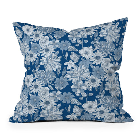 Valentina Ramos Blue Eleonor Throw Pillow