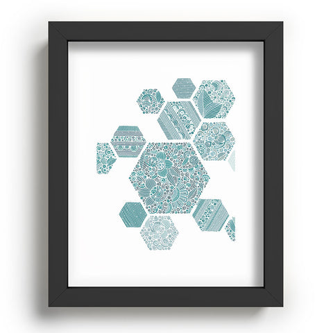 Valentina Ramos Blue Honey Recessed Framing Rectangle