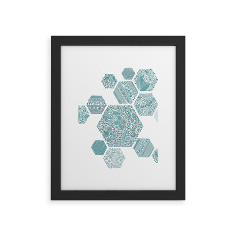 Valentina Ramos Blue Honey Framed Art Print