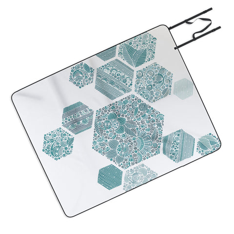 Valentina Ramos Blue Honey Picnic Blanket