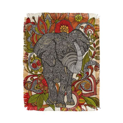 Valentina Ramos Bo The Elephant Throw Blanket