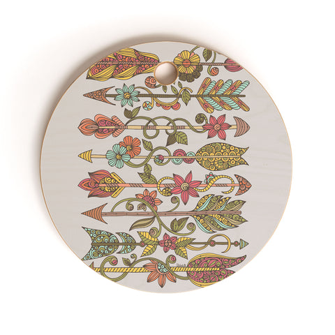 Valentina Ramos Boho Arrows Cutting Board Round