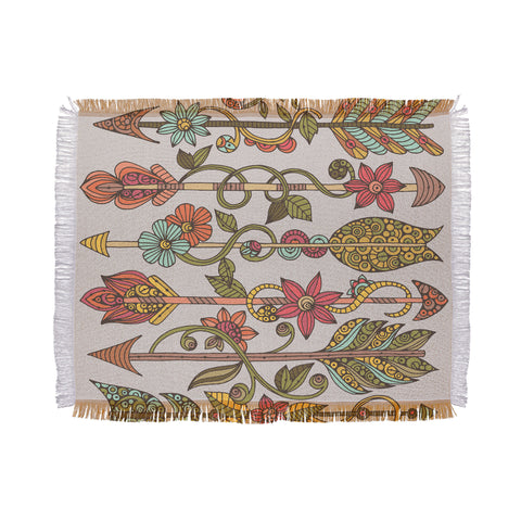 Valentina Ramos Boho Arrows Throw Blanket