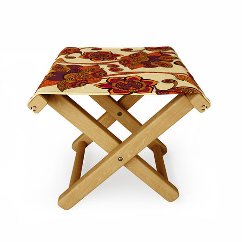 Valentina Ramos Boho Flowers Folding Stool