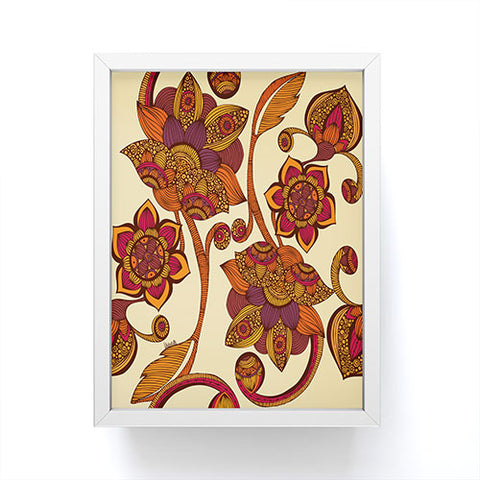 Valentina Ramos Boho Flowers Framed Mini Art Print