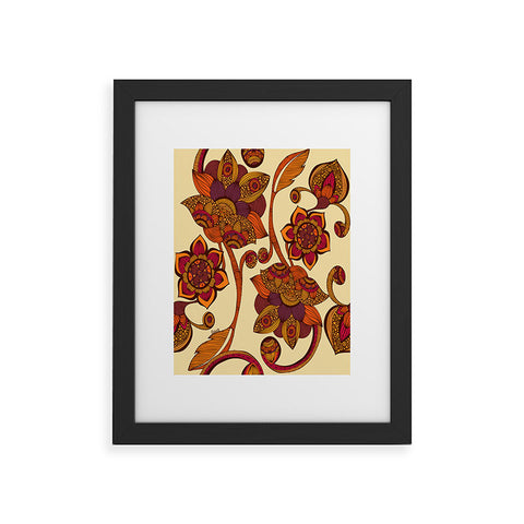 Valentina Ramos Boho Flowers Framed Art Print