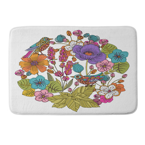 Valentina Ramos Boho Garden Memory Foam Bath Mat