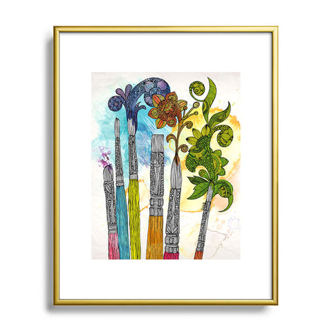 Valentina Ramos Brushtopia Metal Framed Art Print