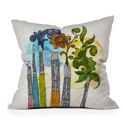Valentina Ramos Brushtopia Throw Pillow