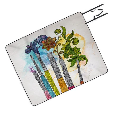 Valentina Ramos Brushtopia Picnic Blanket