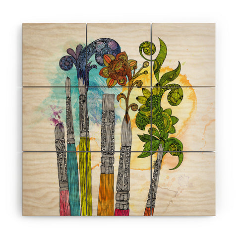 Valentina Ramos Brushtopia Wood Wall Mural