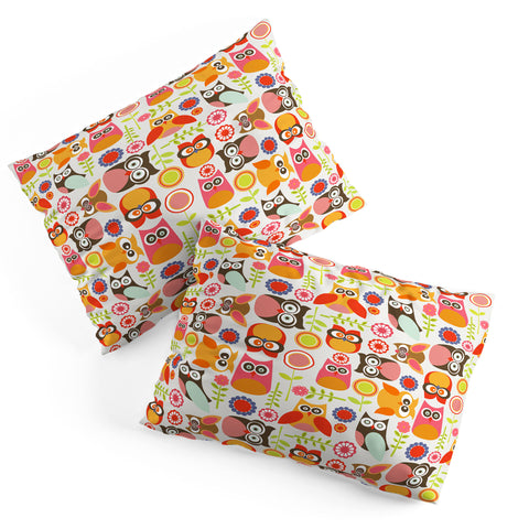 Valentina Ramos Cute Little Owls Pillow Shams