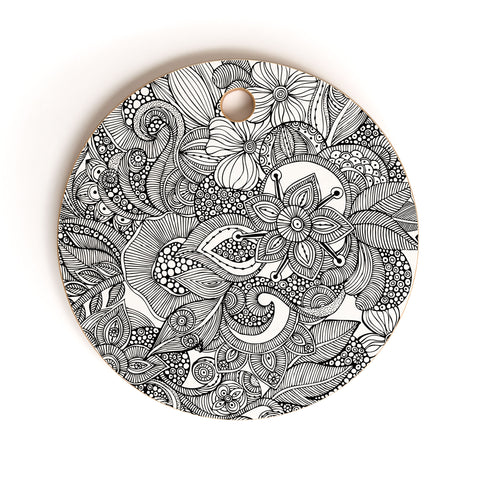 Valentina Ramos Doodles Cutting Board Round