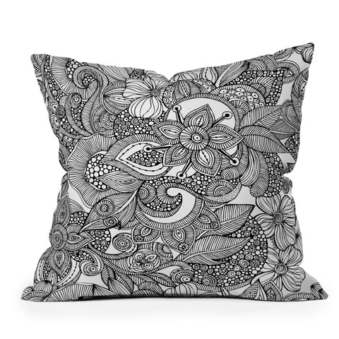 Valentina Ramos Doodles Throw Pillow