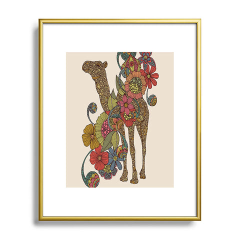 Valentina Ramos Easy Camel Metal Framed Art Print