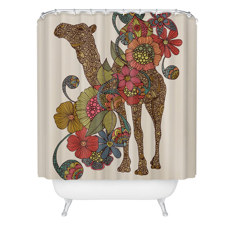 Valentina Ramos Easy Camel Shower Curtain
