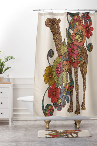 Valentina Ramos Easy Camel Shower Curtain And Mat