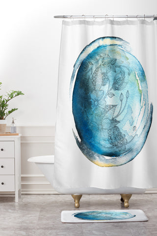 Valentina Ramos Eos Shower Curtain And Mat