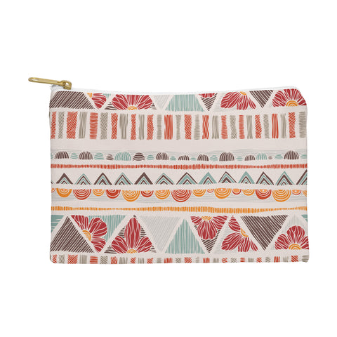Valentina Ramos Ethnic boho stripes Pouch