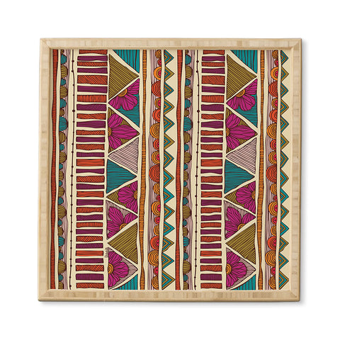 Valentina Ramos Ethnic Stripes Framed Wall Art