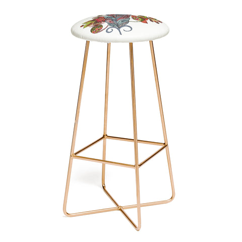Valentina Ramos Feather Bar Stool