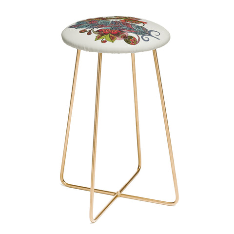 Valentina Ramos Feather Counter Stool