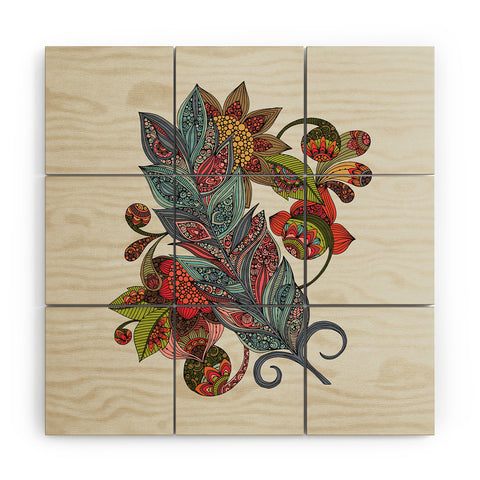 Valentina Ramos Feather Wood Wall Mural