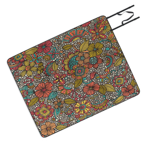 Valentina Ramos Garden Doodles Picnic Blanket