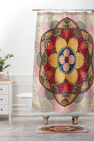 Valentina Ramos Gardenia Shower Curtain And Mat