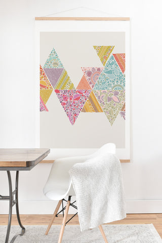 Valentina Ramos Geo Road Art Print And Hanger