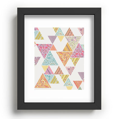 Valentina Ramos Geo Road pattern Recessed Framing Rectangle
